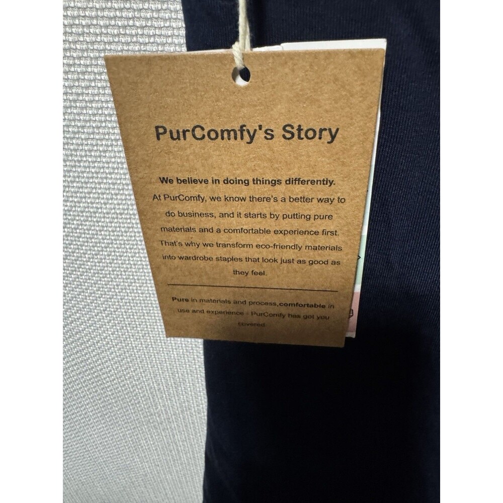 PurComfy Supersoft Bamboo Viscose Sleep Sack, 2.5 TOG 15-24 Mths. Navy NWT - Picture 5 of 8